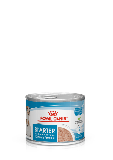 Kонсерва ROYAL CANIN DOG  Starter Mousse Mother & Babydog -за бременните,кърмещи майки и техните кученца на възраст до 2 месеца