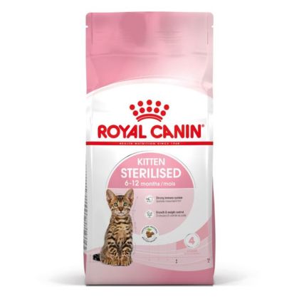 ROYAL CANIN KITTEN Sterilised 6-12м. 400гр. - храна за кастрирани млади котки