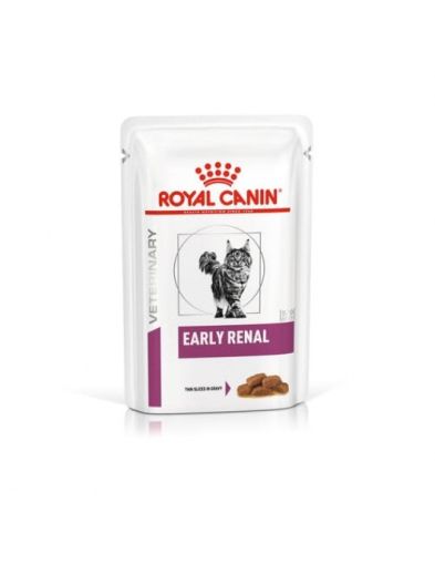 Пауч ROYAL CANIN Early Renal -храна за котки за ранно подпомагане на бъбречната функция 85гр.