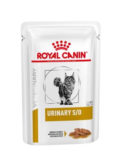 Пауч ROYAL CANIN Urinary S/O  - лечебна уринарна храна за котки 85гр.