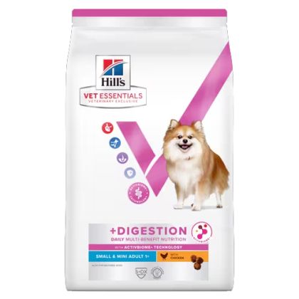 Hill’s Vet Essentials Digestion Mini - суха храна за кучета с пребиотици от дребни породи над 1г