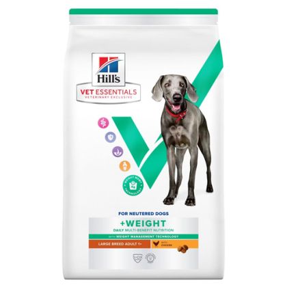 Hill’s Vet Essentials Weight Large Dog -суха храна с пилешко за едри породи над 1година 14кг