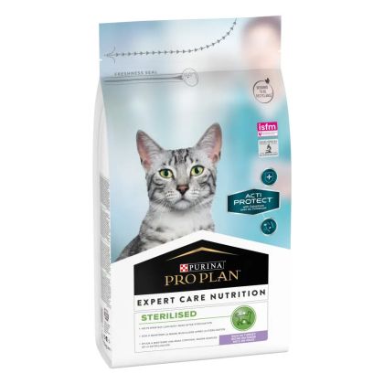 PURINA PRO PLAN Sterilised Acti Protect - за кастрирани котки с пуйка