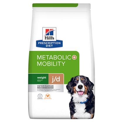 Hill’s Dog Metabolic + Mobility Weight Management - лечебна храна за кучета с наднормено тегло и ставни проблеми с пилешко