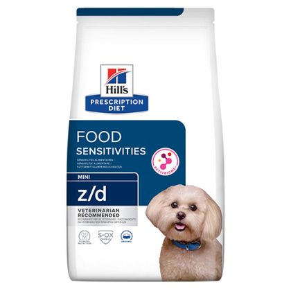 Hill’s Dog z/d Mini Food Sensitivities - лечебна храна за мини кучета с хранителни алергии