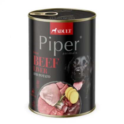 Piper Adult Dog храна за кучета с телешки дроб и картофи 400г