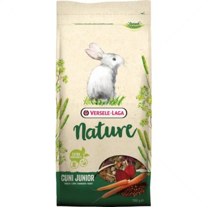 VERSELE LAGA Nature Cuni Junior - за малки декоративни зайчета  700гр