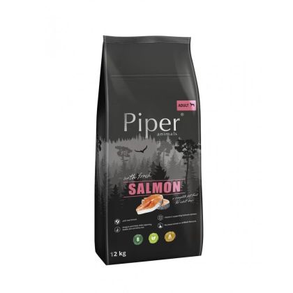 Piper Salmon 12kg - суха храна за кучета над 1 год. с пряснa сьомга, 12кг