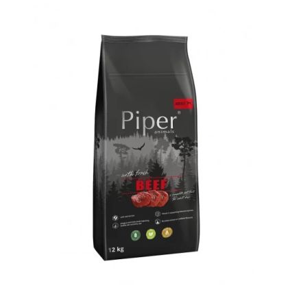 Piper SP Beef 12кг - храна за израснали кучета със свежо говеждо месо - 12 кг.