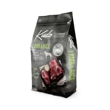 Kudo Low Grain Lamb / Rice Medium&Maxii Adult 12 Kg - за средни и едри породи над 1 год