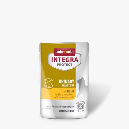 Пауч INTEGRA Protect Urinary - за котки с уринарни проблеми, с пиле 85 гр.