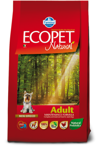 Farmina ECOPET NATURAL Mini Adult - суха храна за дребни породи в зряла възраст 2.5кг