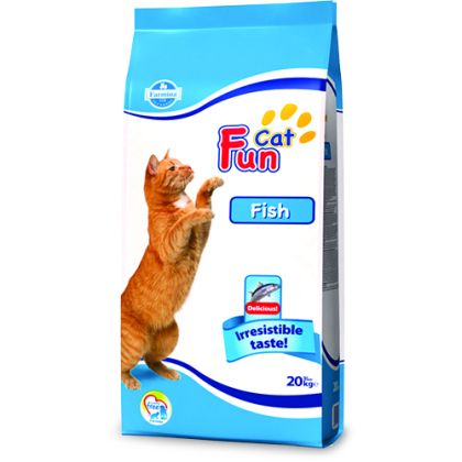 Farmina FUN Cat Fish- пълноценна храна с риба за котки над 12 месеца 20 кг.