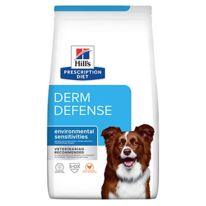 Hill’s Dog Derm Defense - храна за кучета с алергии от околната среда и за атопичен дерматит с пилешко