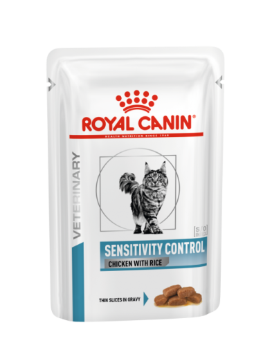 Пауч ROYAL CANIN Sensitivity Control - за котки с хранителна непоносимост, 85 гр.