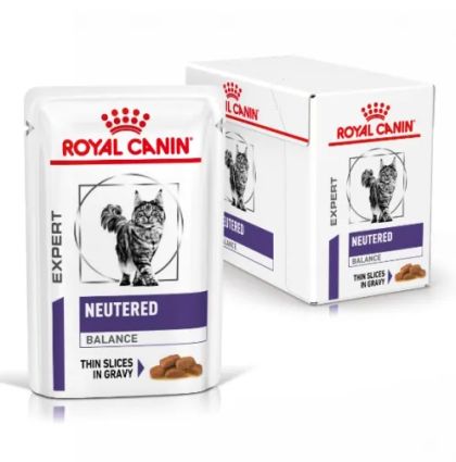 Пауч ROYAL CANIN Neutered Balance - за кастрирани котки или котки с предразположеност към наддаване на тегло