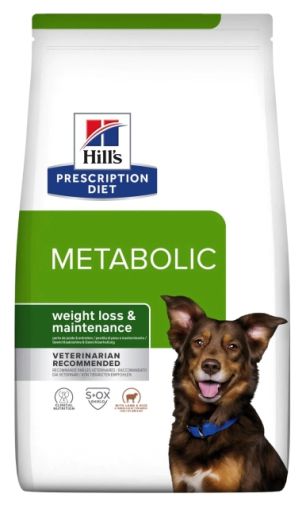 Hill's Dog Metabolic L&R - лечебна храна за кучета с наднормено тегло с агнешко и ориз