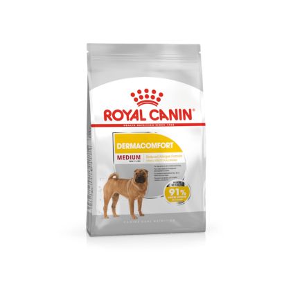 ROYAL CANIN Medium Dermacomfort - за кучета от средни породи, склонни към раздразнена и сърбяща кожа