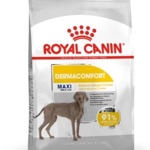 Royal Canin Maxi Dermacomfort - за кучета в зряла възраст от големи породи, при кожни раздразнения и сърбеж