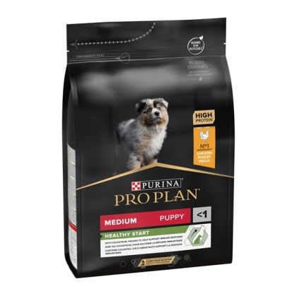 PURINA PRO PLAN Dog Puppy Medium Chicken - за подрастващи кученца от средните породи, с пиле