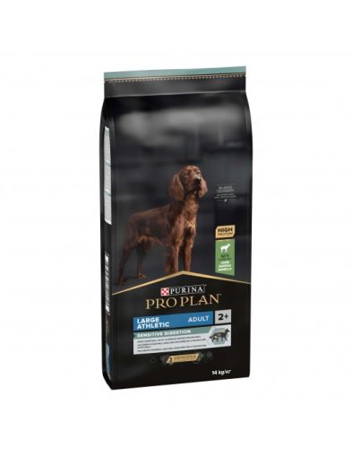 PURINA PRO PLAN Dog Adult Large Sensitive Digestion Lamb - за израснали кучета от големите породи, с чувствителна кожа и козина, с агнешко и ориз