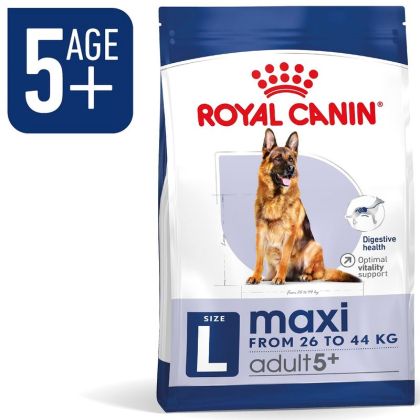 ROYAL CANIN MAXI ADULT 5+ - за кучета в напреднала възраст от едри породи