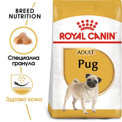 Royal Canin PUG ADULT 1,5кг. - за кучета порода Мопс на възраст над 10 месеца