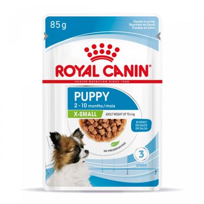 Пауч Royal Canin X-SMALL Puppy 85 гр.