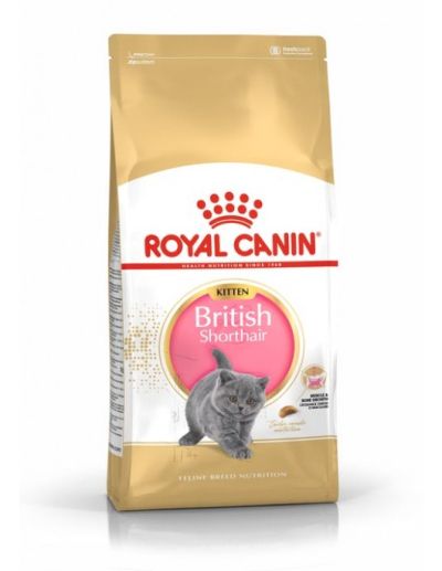 ROYAL CANIN  BRITISH KITTEN - за растящи котета от породата Британска късокосместа 400гр.