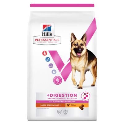 Hill’s Vet Essentials Digestion Large - суха храна за едри кучета с пребиотици 14кг