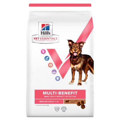 Hill’s Vet Essentials Multi-Benefit Adult Medium – за кучета от средни породи с агнешко и ориз