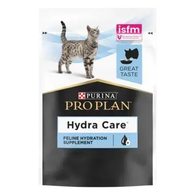 Пауч PURINA PRO PLAN HYDRA CARE - хранителна добавка за котки в зряла възраст 85 гр.