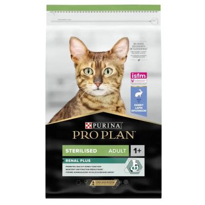 PURINA PRO PLAN STERILISED - за кастрирани котки в зряла възраст със заешко