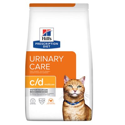 Hill’s c/d Multicare Urinary Care - лечебна храна за котки с уринарни проблеми с пилешко