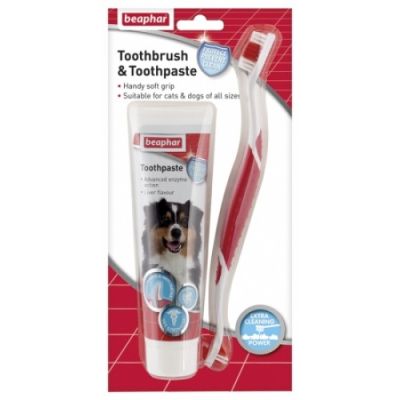 Beaphar Dental Kit паста за зъби + четка за зъби