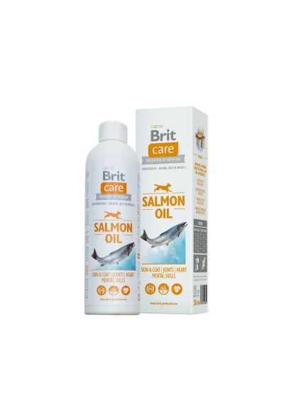 BRIT CARE SALMON OIL - натурално масло от сьомга 