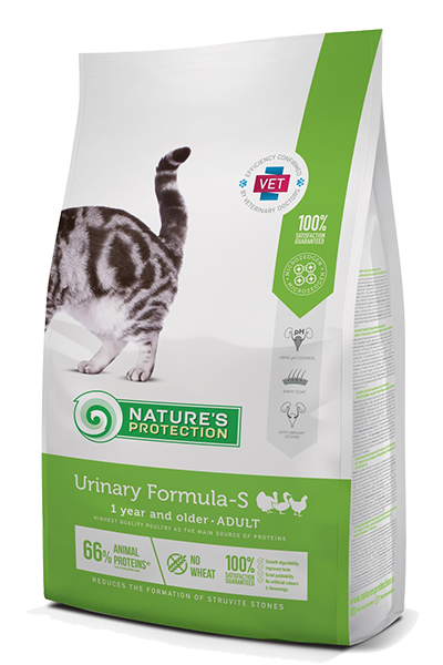 Nature's Protection Urinary Formula-S -диетична храна за котки над 1 година