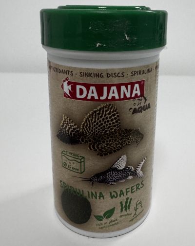 Dajana Spirulina Wafers 40гр. - храна за дънни риби