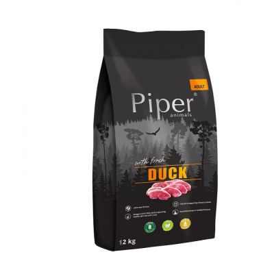 Piper Dog Duck 12kg - суха храна за кучета над 1 год. с патешко месо