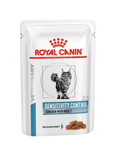 Пауч ROYAL CANIN Sensitivity Control - за котки с хранителна непоносимост, 85 гр.