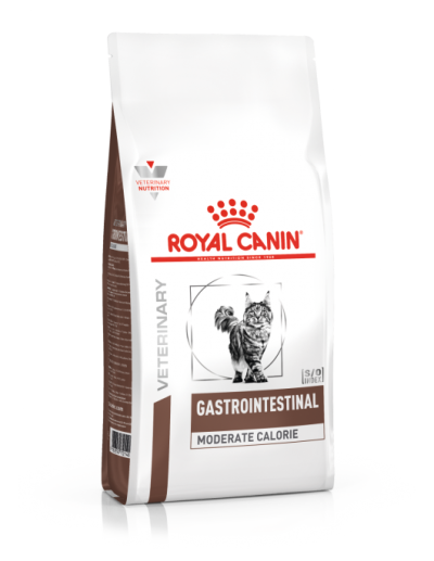 ROYAL CANIN Gastrointestinal Moderate Calorie - за котки при храносмилателни разстройства, с умерено калорийно съдържание 