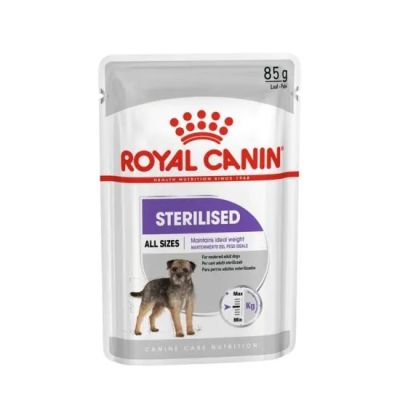 Пауч ROYAL CANIN Sterilised Loaf - за кастрирани кучета 85 гр. 