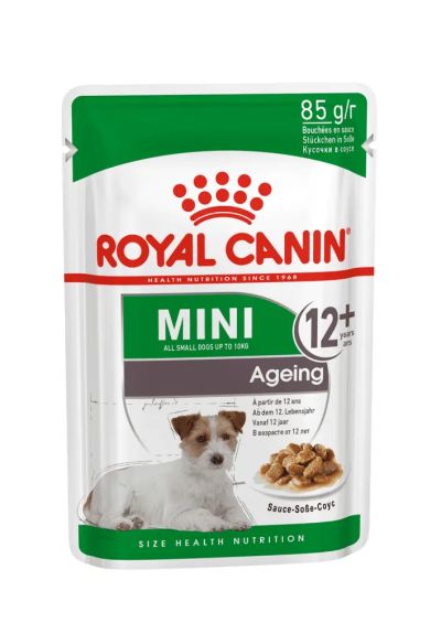 Пауч ROYAL CANIN Mini Ageing - за кучета от дребни породи над 12 години 85 гр.