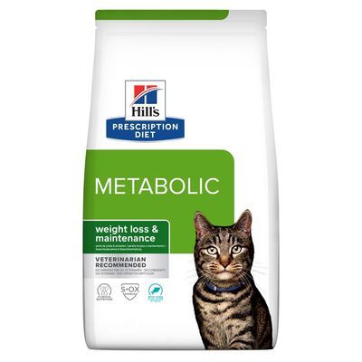 Hill's Cat Metabolic - лечебна храна за котки с риба тон