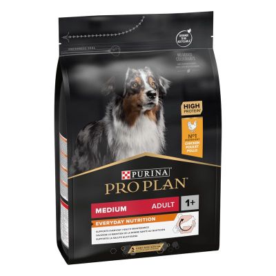 PURINA PRO PLAN Dog Adult Meduim Chicken - за израстнали кучета от средни породи, с пиле