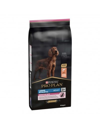 PURINA PRO PLAN Dog Adult Large Sensitive Skin Salmon - за израснали кучета от големите породи, с чувствителна кожа и козина, със сьомга и ориз