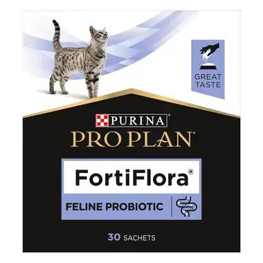 PURINA PRO PLAN Cat FORTIFLORA - пробиотик и имуностимулант за котка на прах