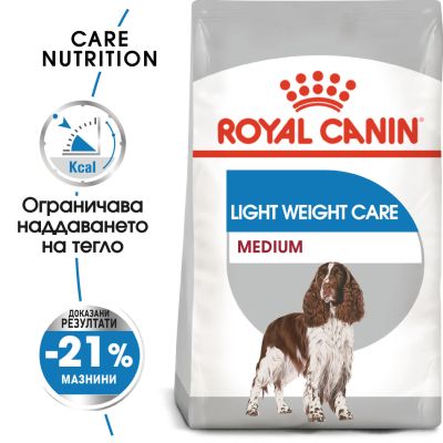 ROYAL CANIN Medium Light Weight Care - за кучета в зряла и напреднала възраст от средни породи, регулация на теглото