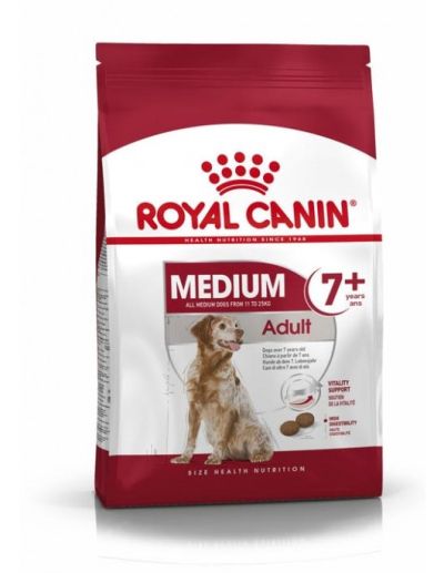 ROYAL CANIN Medium Adult 7+ - за кучета в напреднала възраст от средни породи